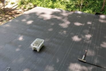 how to install roll roofing